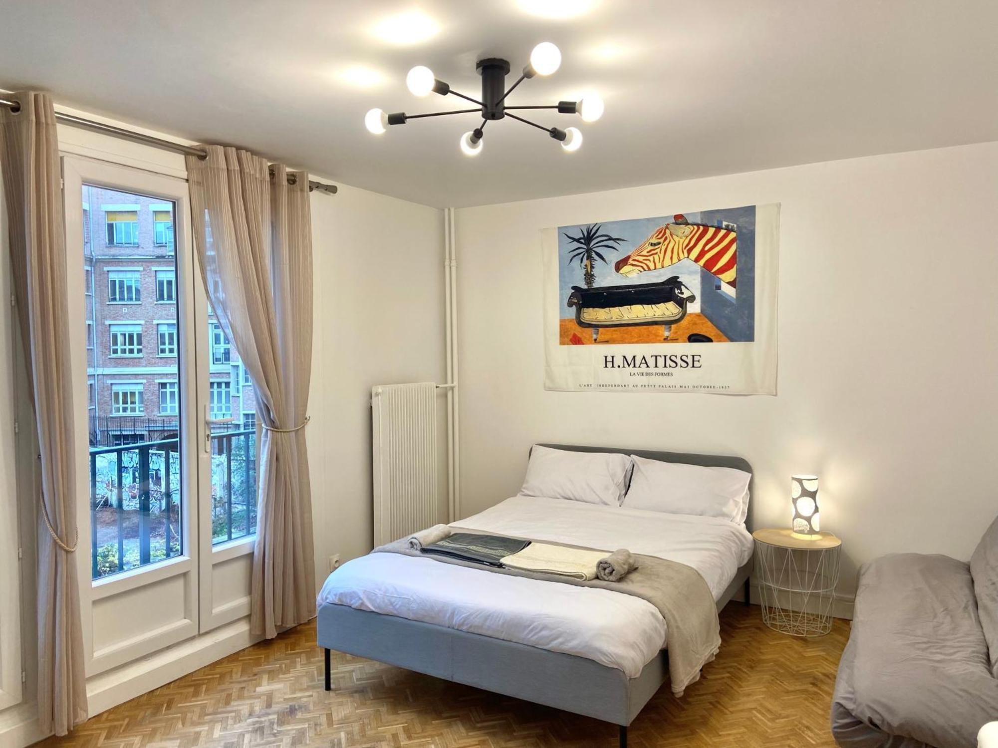 Апартаменти Paris: Agreable Chambre D'Un Grand Artiste Екстер'єр фото
